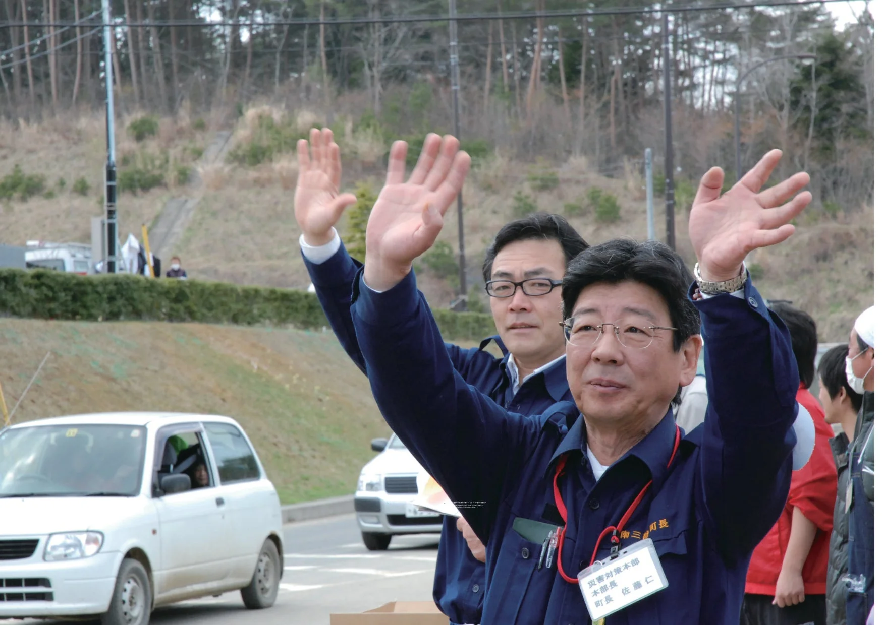 佐藤仁特別顧問と髙橋館長