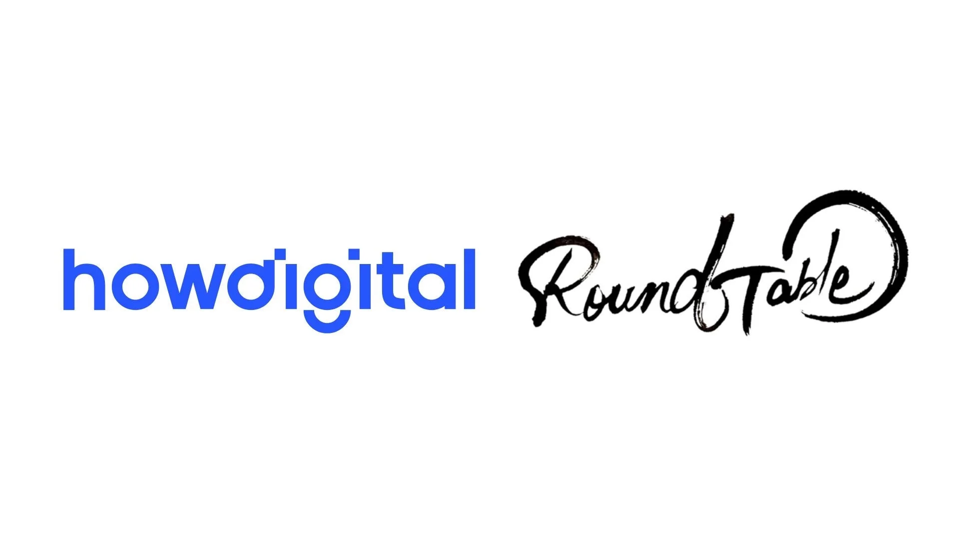 howdigitalとRoundTableのロゴ