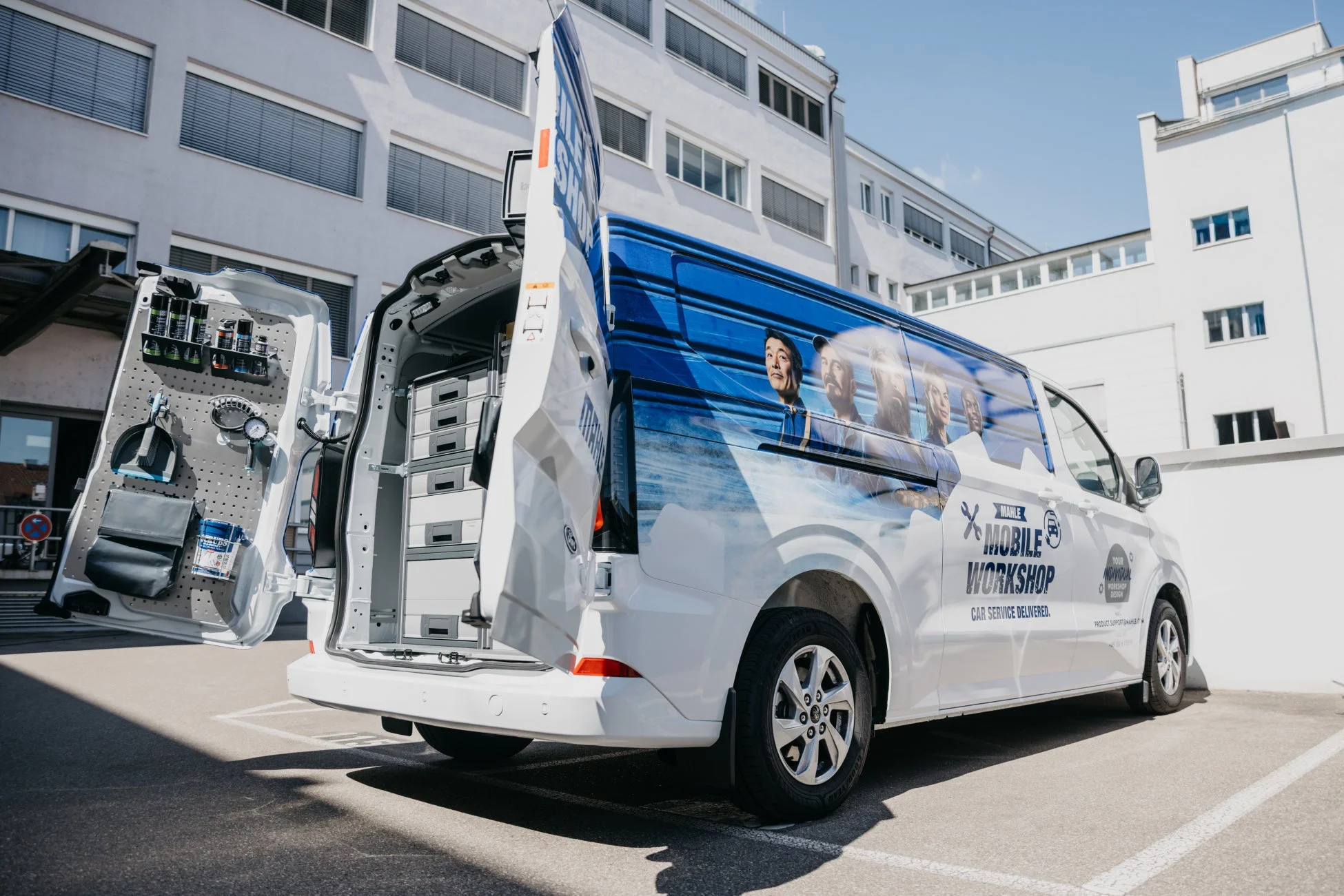 MAHLE Mobile Workshop バン