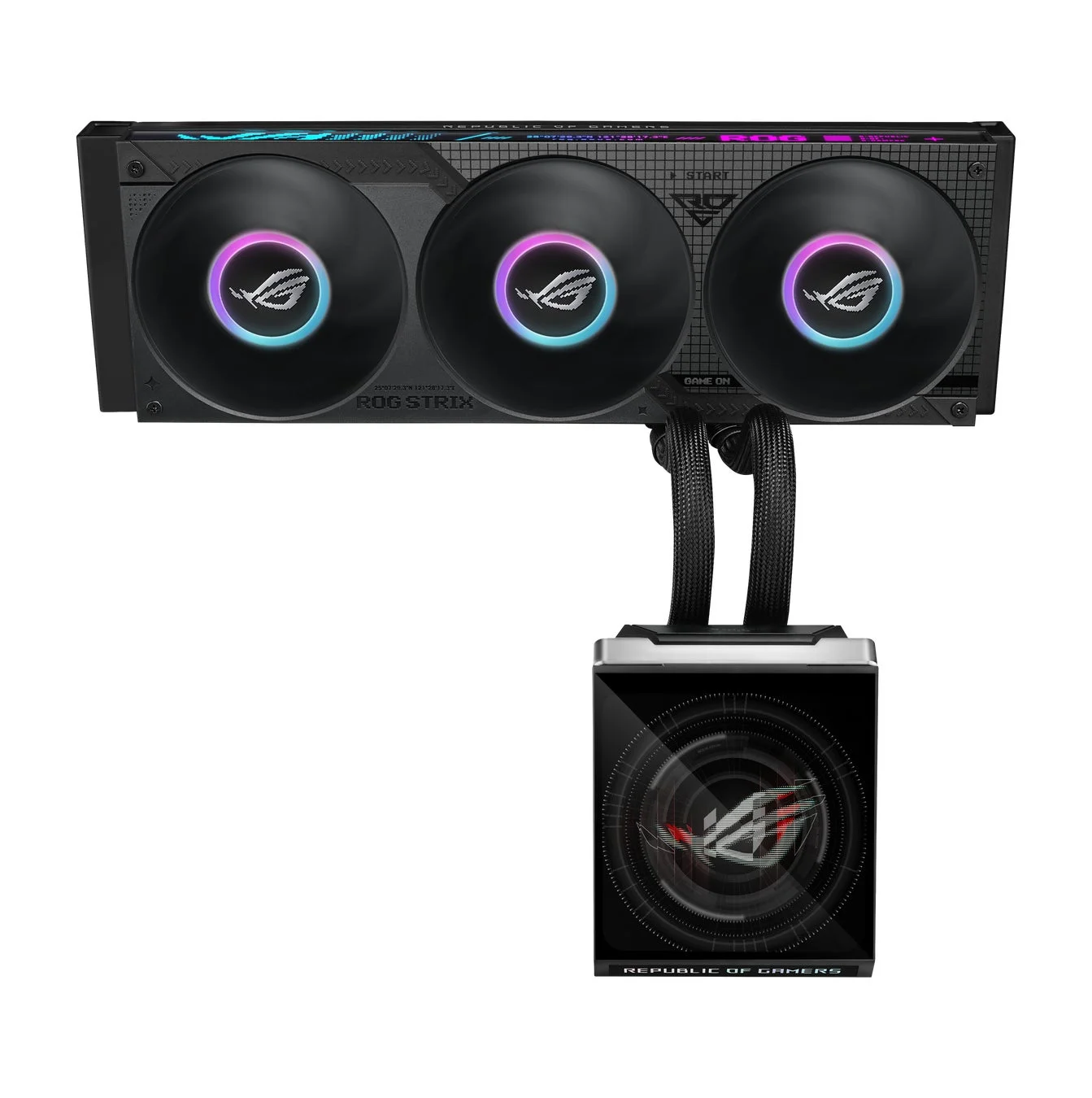 ROG STRIX SLC IV 360 ARGB LCDのファン部分