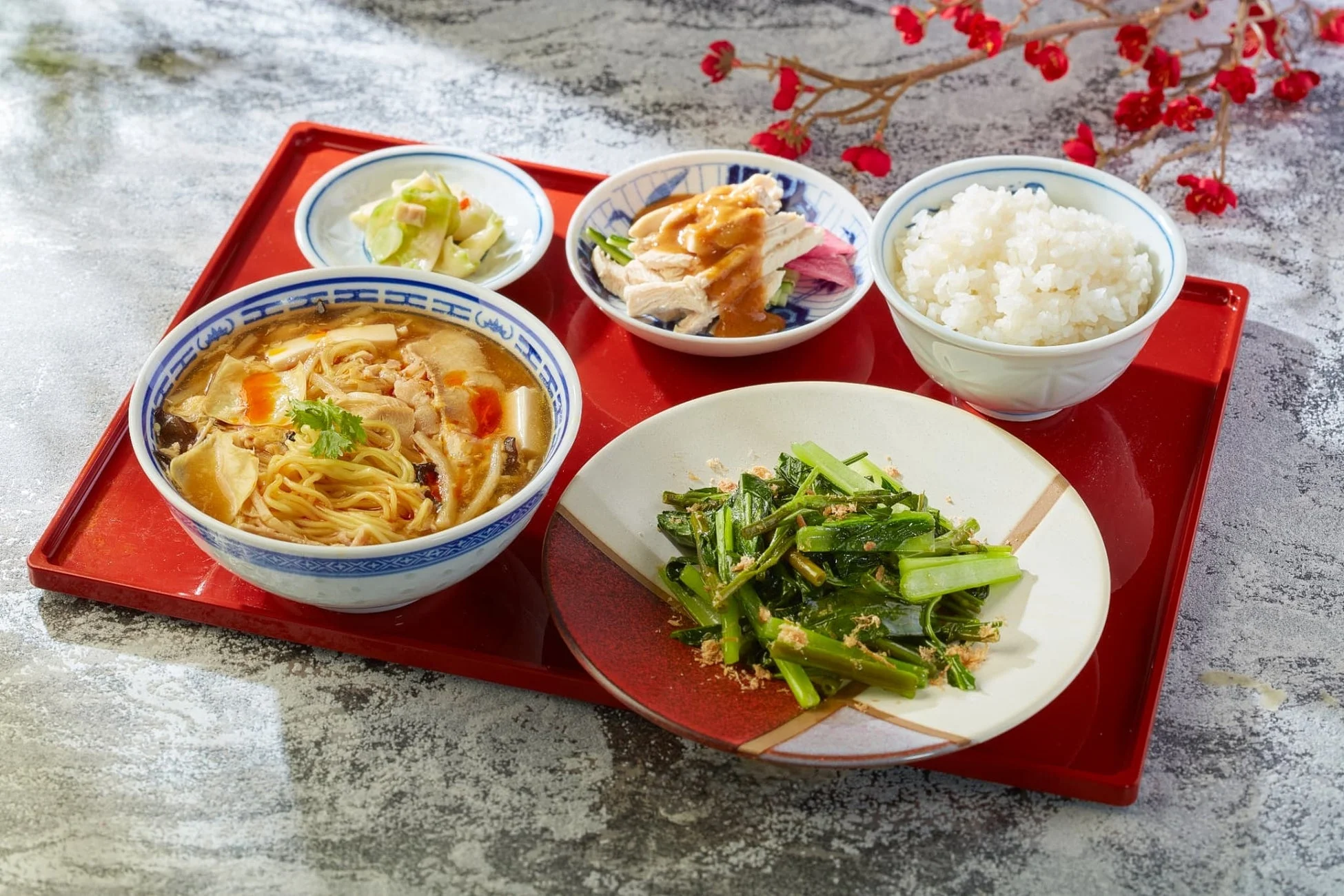 中華風の定食