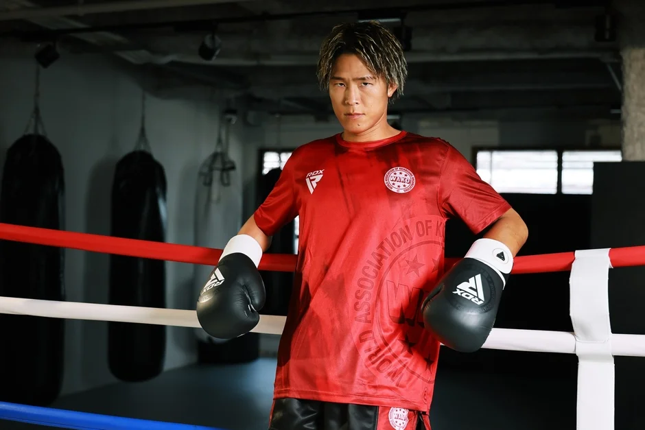 リング上の鈴木選手