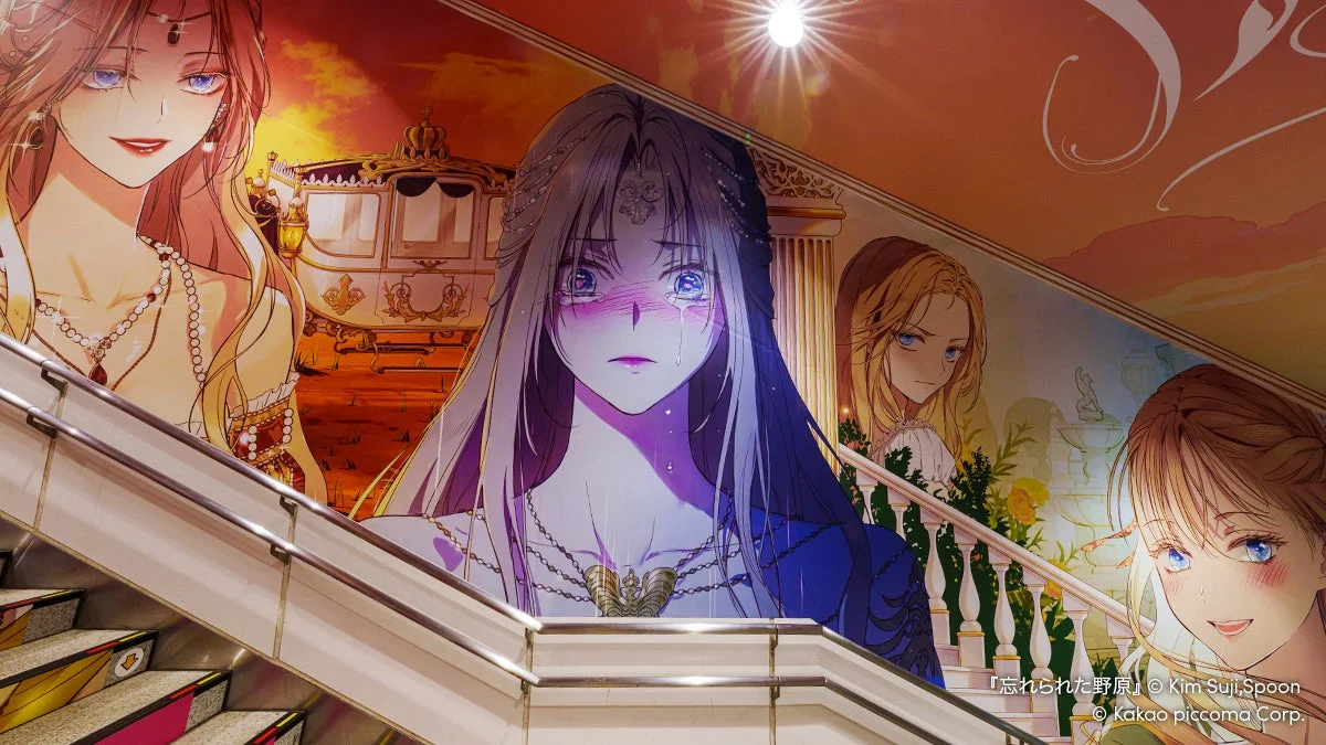 壁面に描かれたタリアの成長