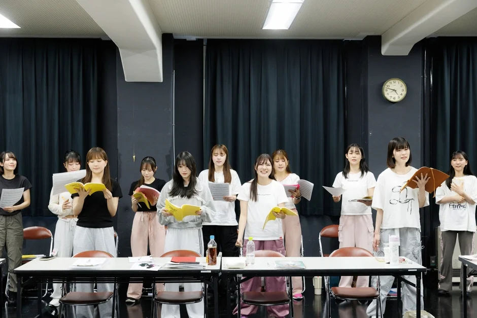 稽古場の様子