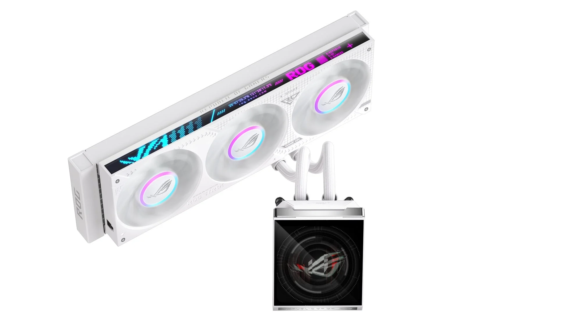 ROG STRIX SLC IV 360 ARGB LCD White Edition
