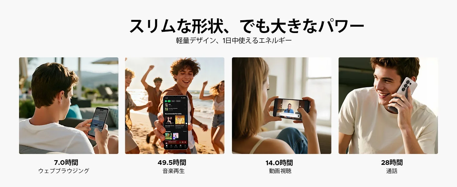 バッテリー持続時間