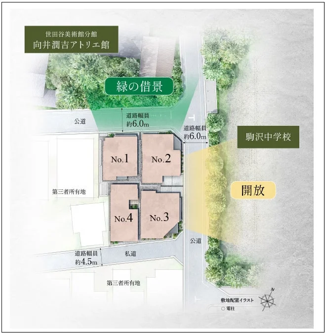 敷地配置図