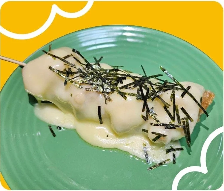 紀州からあげ まんぷく亭のチーズフォンデュ串