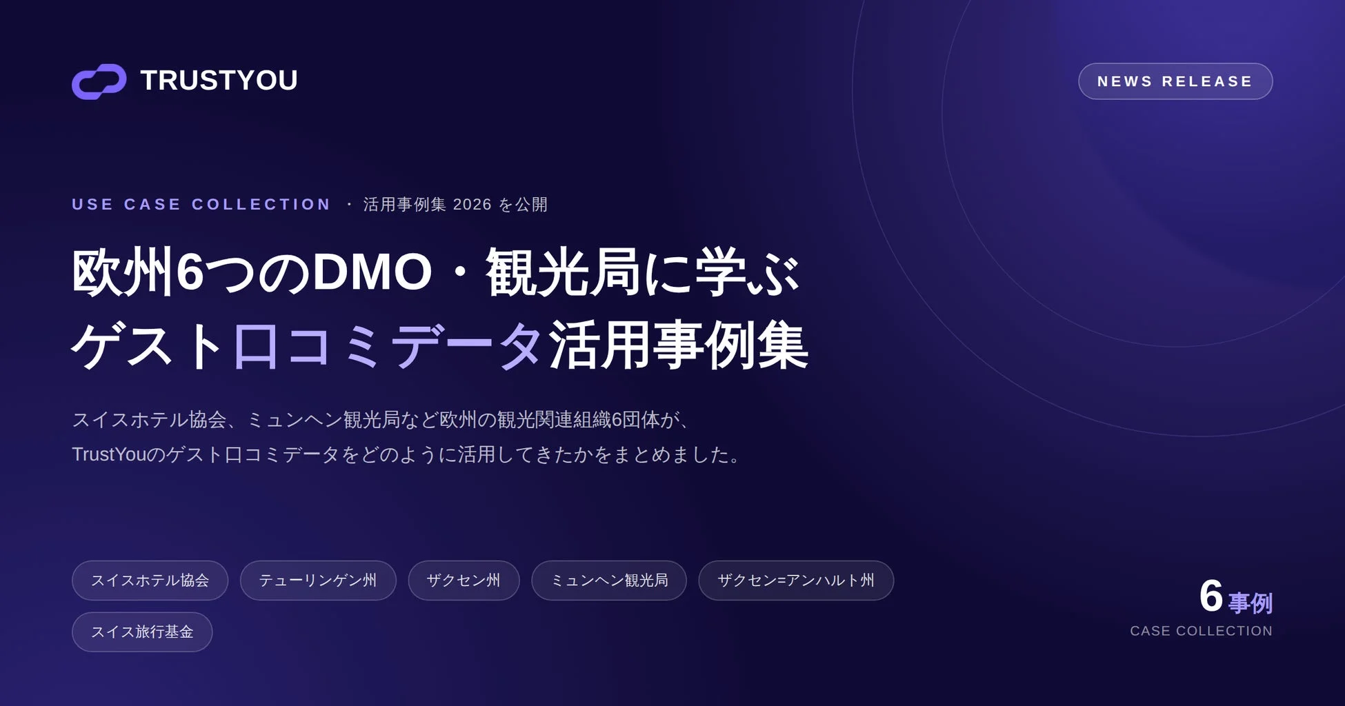 欧州6つのDMO・観光局に学ぶゲストロコミデータ活用事例集