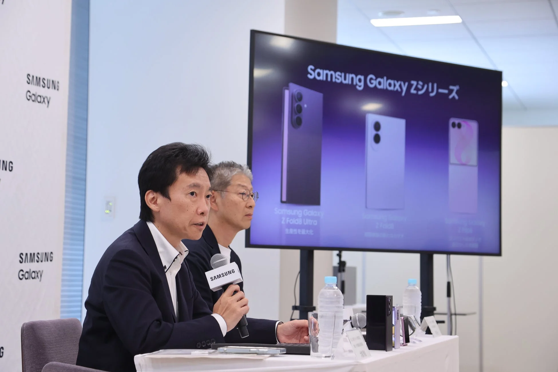 Samsung Galaxy Zシリーズの発表会