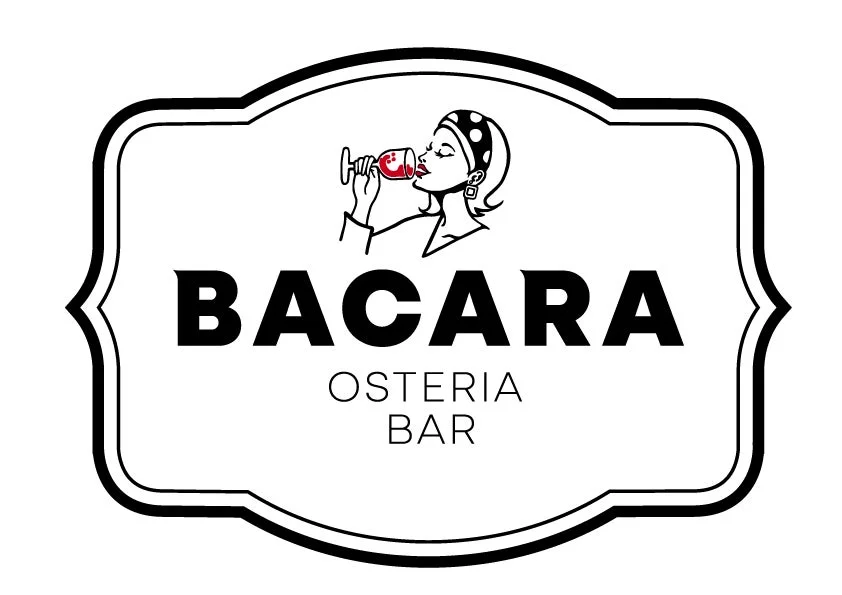 ロゴ、レストラン、バー、ワイン、女性、飲食店、イタリアン、エンブレム