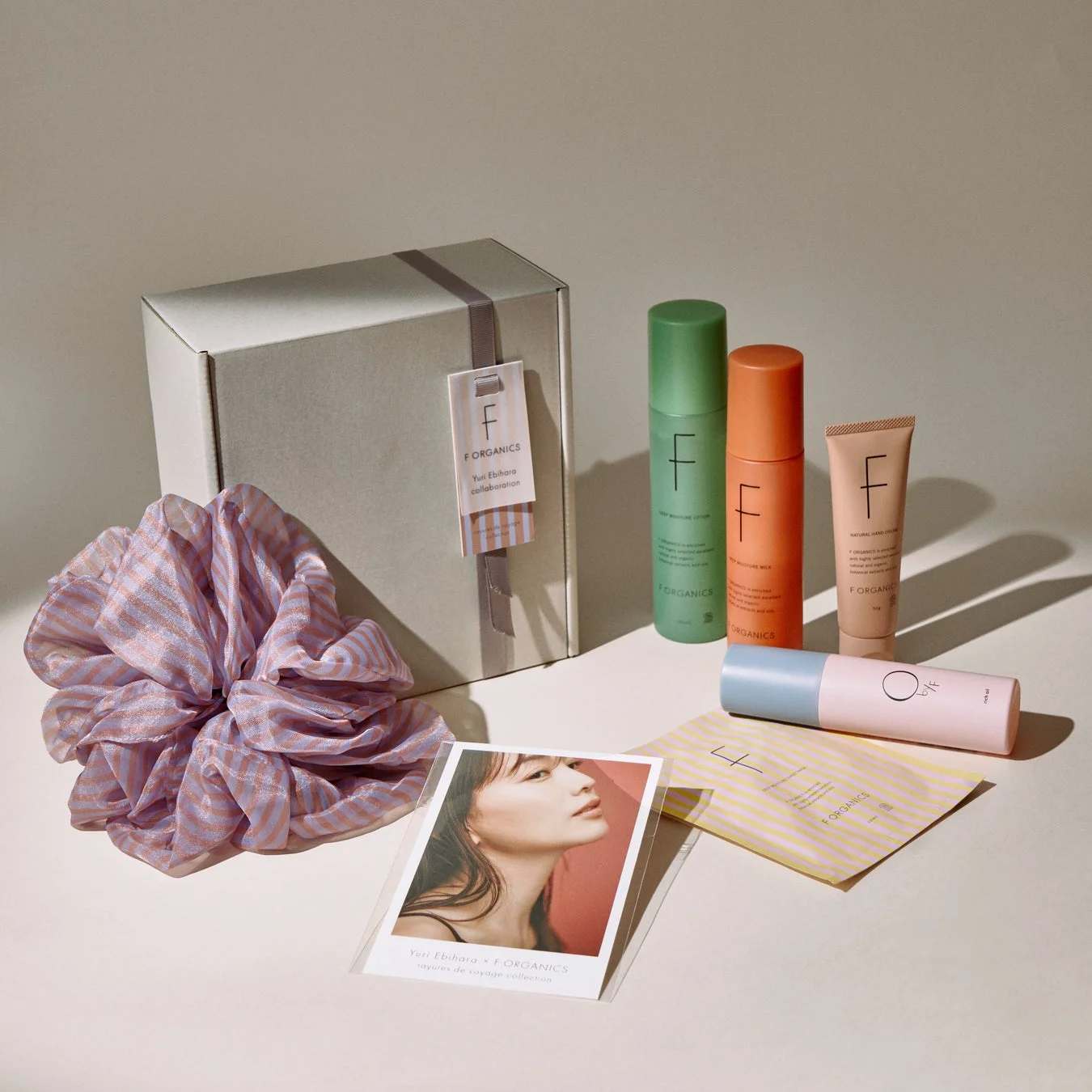 蛯原友里 × F ORGANICS コラボレーション