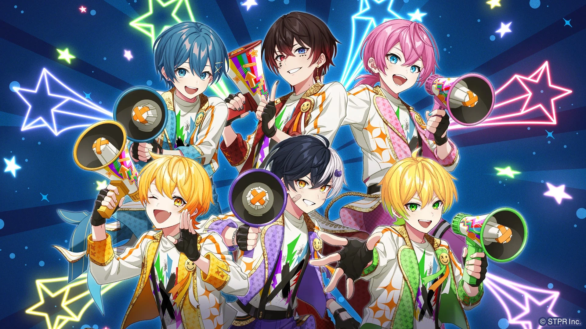 AMPTAKxCOLORS キャラクターイラスト