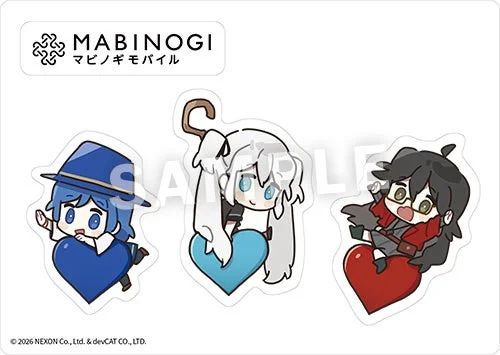 マビノギモバイル オリジナルステッカー