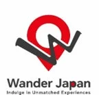 「Wander Japan」という旅行サービス企業のロゴ